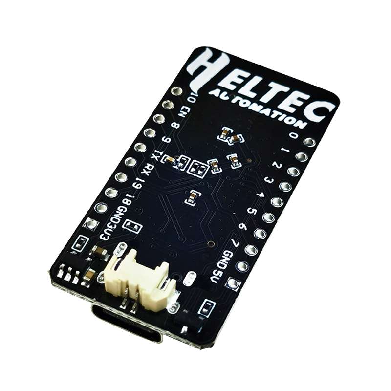 Broches GPIO et interface USB pour programmation et alimentation
